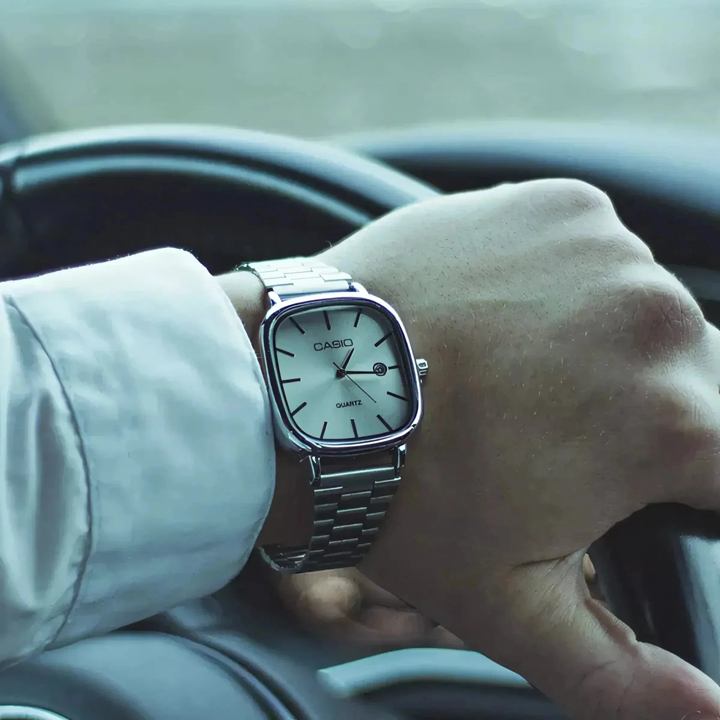 C A S I O Luxusuhr, 36 mm – Wasserdicht | Edelstahl