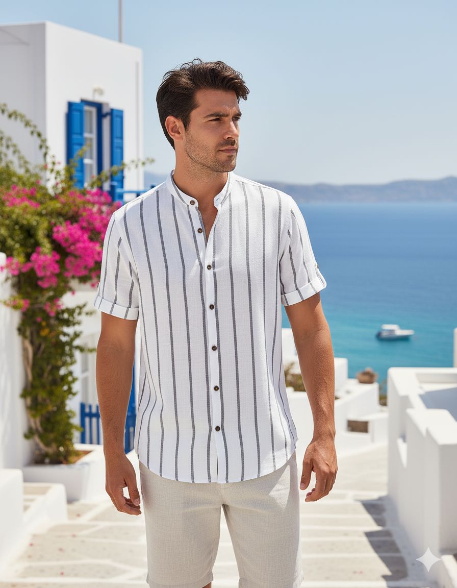 ANTIBES Sommer-Baumwollhemd