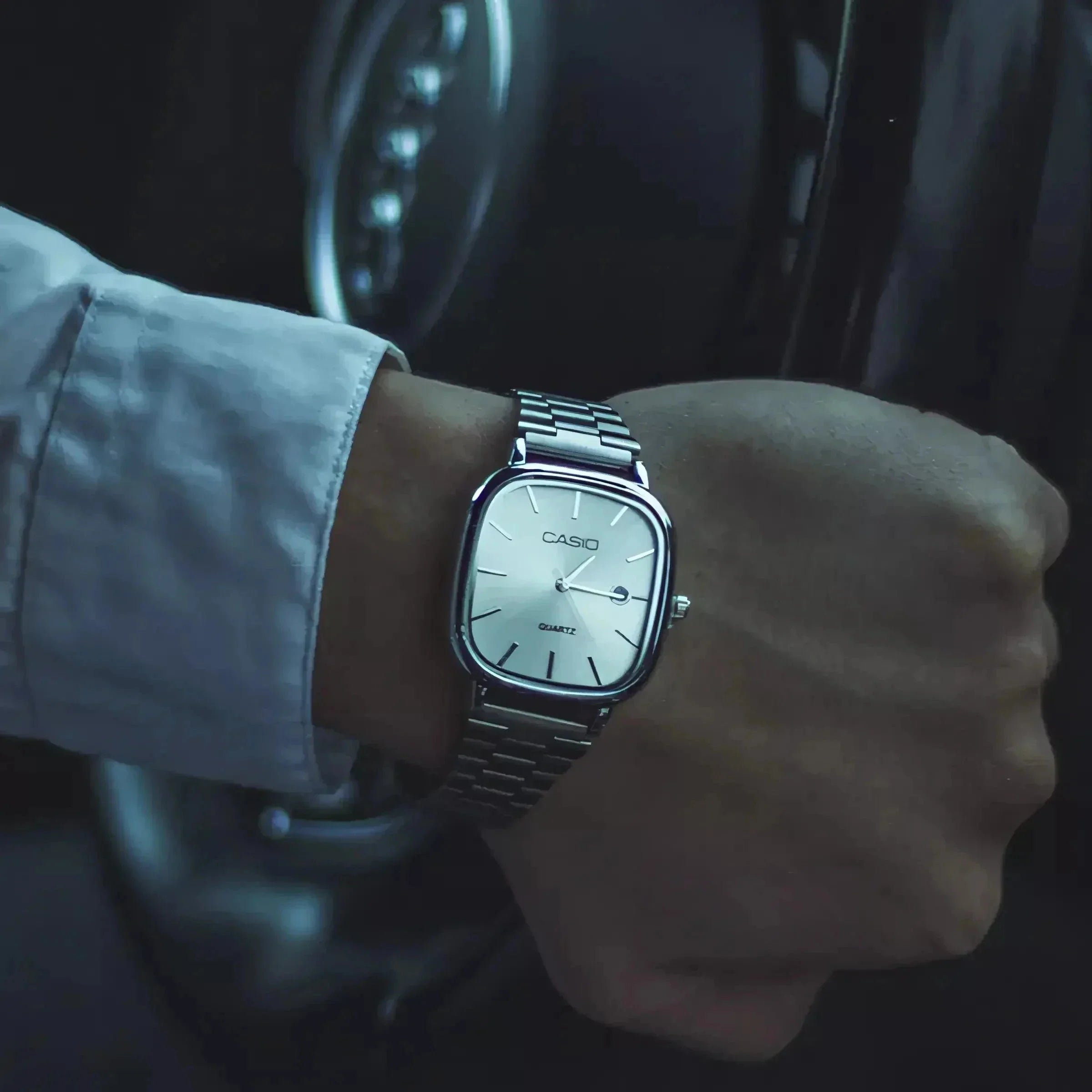 C A S I O Luxusuhr, 36 mm – Wasserdicht | Edelstahl