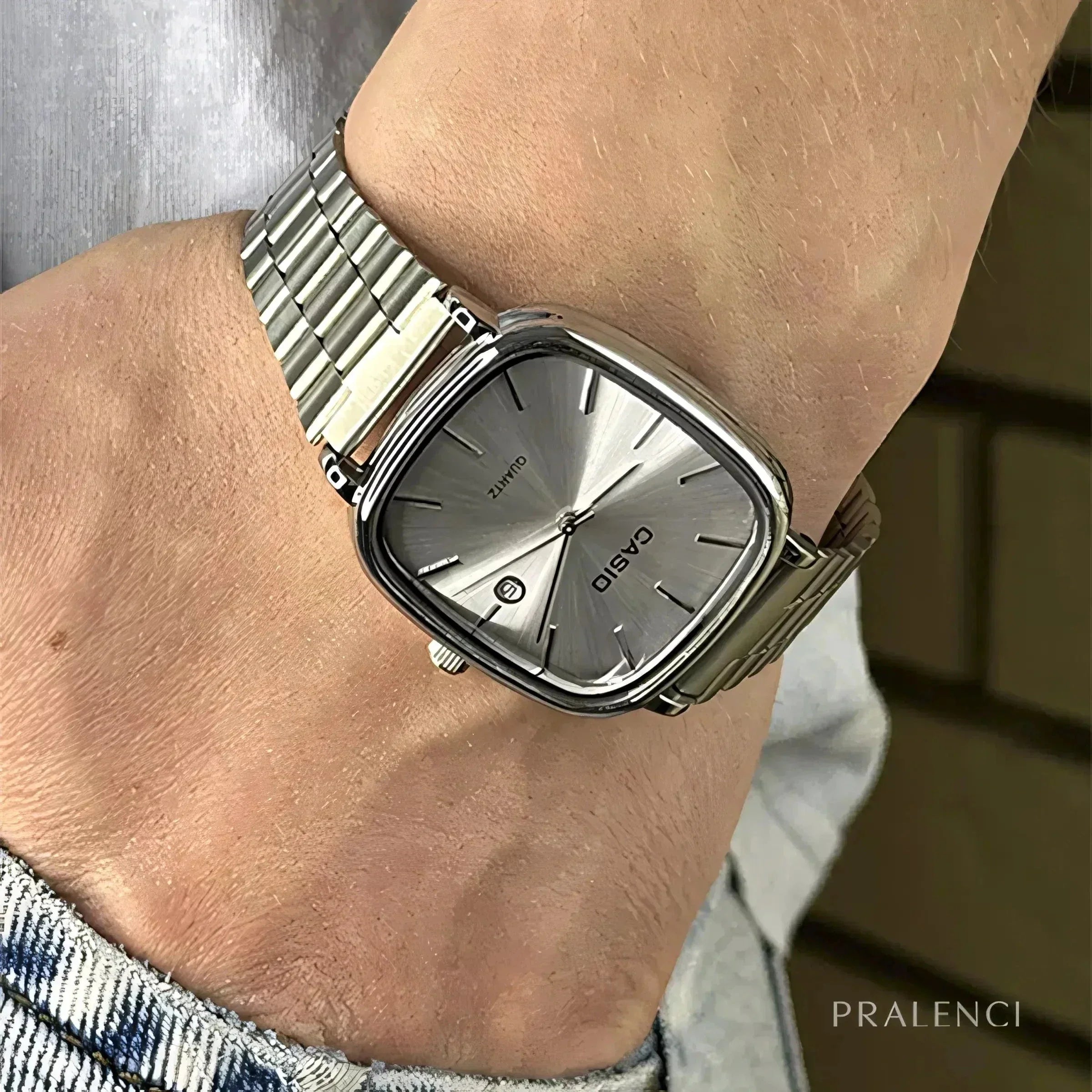 C A S I O Luxusuhr, 36 mm – Wasserdicht | Edelstahl