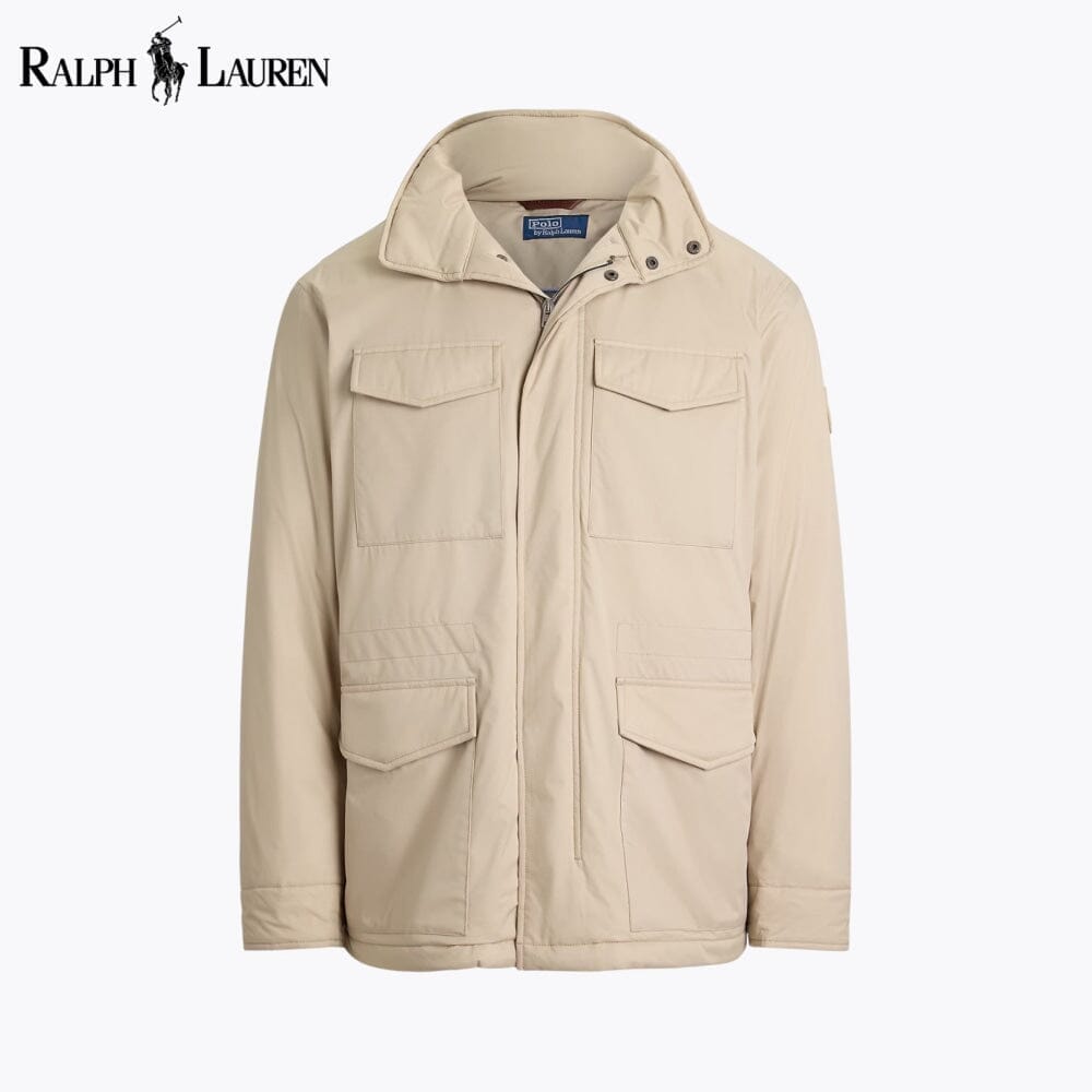 RL Gabardine Feldjacke mit Kapuze